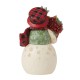 Enesco Gifts Jim Shore Highland Glen Highland Holiday Blooms Snowman Basket Figurine Free Shipping Iveys Gifts And Decor