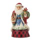 Enesco Gifts Jim Shore Heartwood Creek Highland Santa Bird Figurine Free Shipping Iveys Gifts And Decor