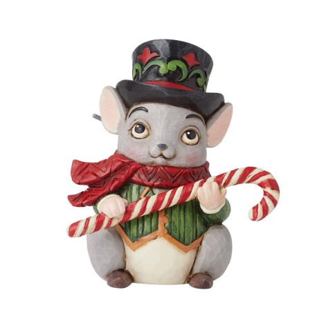 Enesco Gifts Jim Shore Heartwood Creek Mini Christmas Mouse Figurine Free Shipping Iveys Gifts And Decor