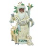 Enesco Gifts Jim Shore Heartwood Creek White Woodland African American Santa Noel Ornament Free Shipping Iveys Gifts And Decor