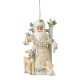 Enesco Gifts Jim Shore Heartwood Creek White Woodland Santa Noel Ornament Free Shipping Iveys Gifts And Decor