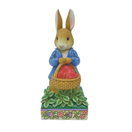 Enesco Gifts Jim Shore Beatrix Potter A Sweet Treat Peter Rabbit With Strawberries Figurine Free Shipping Iveys Gifts And Decor