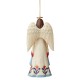 Enesco Giffts Jim Shore Heartwood Creek Patriotic Angel With Folded Flag Ornament Free Shipping Iveys Gifts And Decor