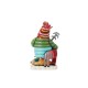 Enesco Gifts Lori Siebert Izzy And Oliver Cozy and Warm Santa Figurine Free Shipping Iveys Gifts And Decor