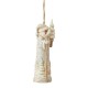 Enesco Gifts Jim Shore Heartwood Creek White Woodland Birch Bark Santa Ornament Free Shipping Iveys Gifts And Decor