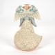 Enesco Gifts Jim Shore Heartwood Creek Seaside Serenity Angel Holding Shell Figurine