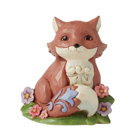 Enesco Gifts Jim Shore Heartwood Creek Mini Fox Figurine Free Shipping Iveys Gifts And Decor