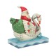 Enesco Gifts Jim Shore Heartwood Creek Grace And Goodwill Santa Riding A Swan Figurine Free Shipping Iveys Gifts And Decor