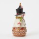 Enesco Gifts Heartwood Creek Jim Shore Gingerbread Hugs And Peppermint Kisses Gingerbread Snowman Figurine Free Shipping 