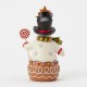 Enesco Gifts Jim Shore Heartwood Creek Jim Shore Gingerbread Hugs And Peppermint Kisses Gingerbread Snowman Figurine Free Shippi