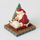 Enesco Gifts Jim Shore Heartwood Creek Santa Kneeling Over Baby Jesus Figurine Free Shipping Iveys Gifts And Decor