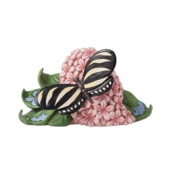 Enesco Gifts Jim Shore Heartwood Creek Mini Zebra Longwing Butterfly Figurine Free Shipping Iveys Gifts And Decor