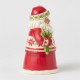 Enesco Gifts Jim Shore Heartwood Creek Nordic Noel Pint Size Santa Figurine Free Shipping Iveys Gifts and Decor