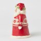 Enesco Gifts Jim Shore Heartwood Creek Nordic Noel Pint Size Santa Figurine Free Shipping Iveys Gifts and Decor