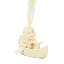 Dept 56 Snowbabies Canoe For Two Chrismas Ornament Free Shipping Iveys Gifts And Decor