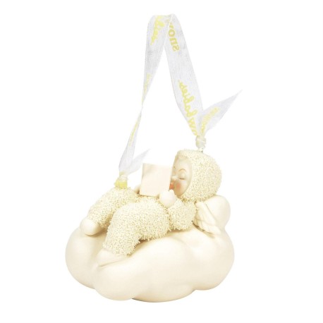 Dept 56 Snowbabies Reading In The Clouds Christmas Ornament Free Shipping Iveys Gifts And Decor