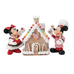 Dept 56 Possible Dreams Minnie And Mickey's Gingerbread House Figurine Free Shipping Iveys Gifts And Decor