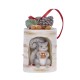 Enesco Gifts Karen Hahn Heart Of Christmas Woodland Squirrel Innside Of Log Ornament Free Shipping