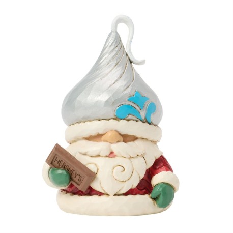 Enesco Gifts Jim Shore Heartwood Creek Mini Hershey Gnome Kisses Hat Figiurine Free Shipping Iveys Gifts And Decor