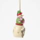 Enesco Gifts  Jim Shore Heartwood Creek Snowman With Hershey Sign Ornament Free Shipping Iveys Gifts And Decor