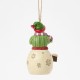 Enesco Gifts  Jim Shore Heartwood Creek Snowman With Hershey Sign Ornament Free Shipping Iveys Gifts And Decor