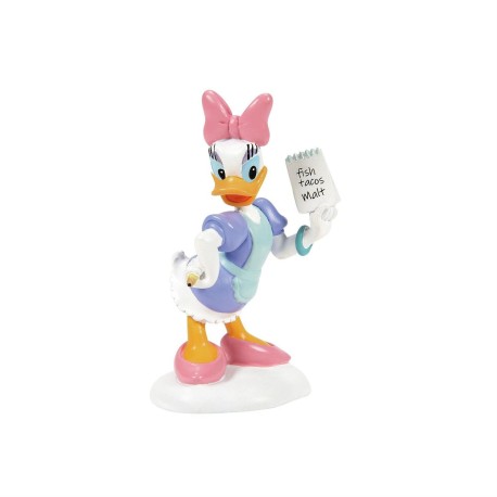 Dept 56 Disney Village Daisy Duck Compliments To The Cook Figurine Free Shipping Iveys Gifts And Decor