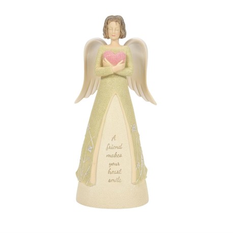 Enesco Gifts Karen Hahn Foundations Friend Angel Figurine Free Shipping Iveys Gifts And Decor