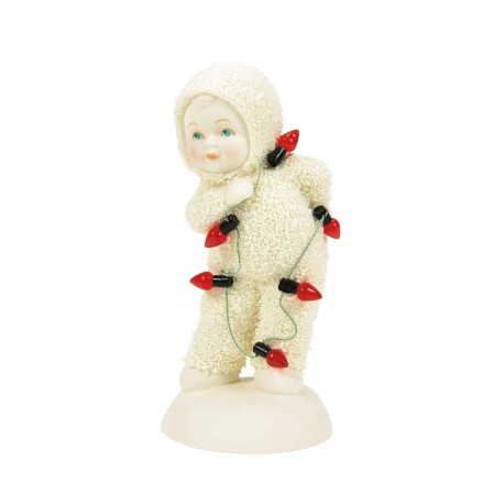Dept 56 Snowbabies Cloaked In Christmas Spirit Figurine Free Shipping Iveys Gifts And Decor