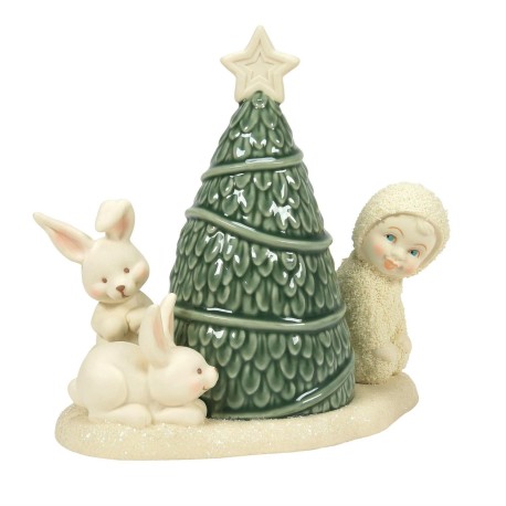 Dept 56 Woodland Wonder Snowbabies Peek-A-Boo Figurine Free Shipping Iveys Gifts And Decor