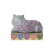 Enesco Gifts Jim Shore Heartwood Creek Smitten Kitten Cat Lying By Message Hearts Figurine Free Shipping Ivys Gifts And Decor