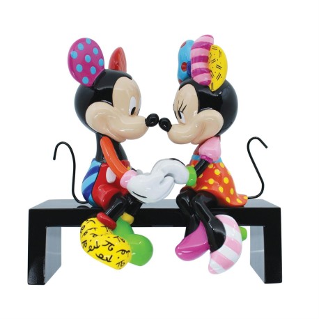 Enesco Gifts Britto Disney Mickey Mouse And Minnie Mouse Love Figurine Free Shipping Iveys Gifts And Decor