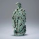 The Matt Buckley Edge Sculpture Mini Spartan Bust is a compact yet striking representation of ancient warrior artistry