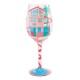 Lolita Barbie Living The Dreamlife Wine Glass