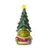 Enesco Gifts Jim Shore Heartwood Creek Grinch Gnome With Tree Hat Gnome Figurine Free Shipping Iveys Gifts And Decor