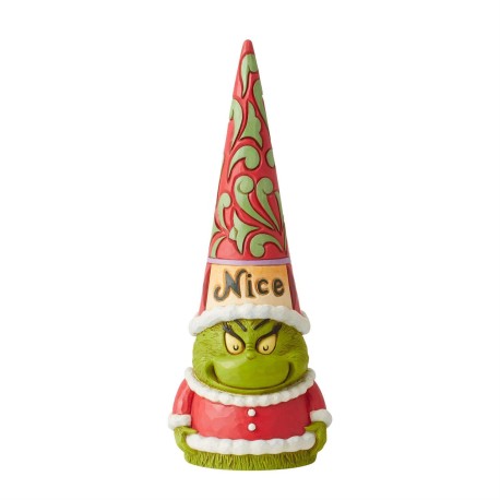 Enesco Gifts Jim Shore Heartwood Creek Dr Seuss Naughty Or Nice Grinch Gnome Figurine Free Shipping Iveys Gifts And Decor