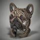 Enesco Gifts Artist Matt Buckley The Edge Sculpture French Bulldog Bust Free Shipping Ivey's Gifts And Decor