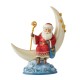 Enesco Gifts Jim Shore Heartwood Creek Starry Night Santa On Cresent Moon Figurine Free Shipping Iveys Gifts And Decor