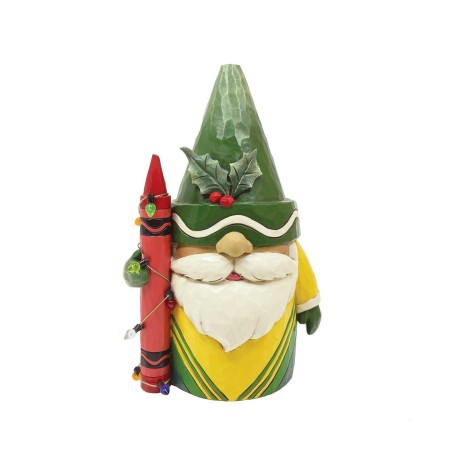 Enesco Gifts Jim Shore Heartwood Creek Wrapped In Holding Crayon Gnome Figurine Free Shipping Iveys Gifts And Decor