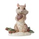 Enesco Gifts Jim Shore Heartwood Creek White Woodland Chipmunk Holding Acorn Figurine Free Shipping Iveys Gifts And Decor