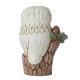 Enesco Gifts Jim Shore Heartwood Creek White Woodland Woodland Owl on Tree Stump Figurine Iveys Gifts And Decor