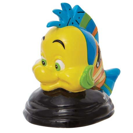 Romero Britto Disney Mini The Little Mermaid Flounder Figurine