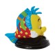 Romero Britto Disney Mini The Little Mermaid Flounder Figurine