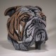 Enesco Gifts Artist Matt Buckley The Edge Sculpture Bull Dog Bust  Free Shipping Ivey's Gifts And Decor