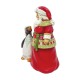 Enesco Gifts  Jim Shore Pint Sized Santa With Penguin Figurine Free Shipping Iveys Gifts And Decor 