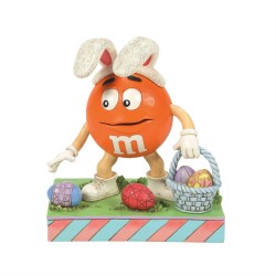 Enesco Gifts Jim Shore M & Ms Orange Character Figurine Wirh Easter Basket Free Shipping Iveys Gifts And Decor