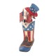 Enesco Gift Jim Shore Heartwood Creek Star Spangled Style Boot With Dog Holding Flag Figurine Free Shipping Iveys Gifts 