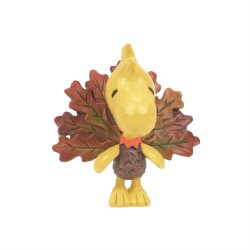 Enesco Gifts Jim Shore Peanuts Mini Woodstock Turkey Figurine Free Shipping Iveys Gifts And Decor