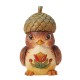 Enesco Gifts Jim Shore Heartwood Creek Harvest Collection In A Nutshell Bird with Acorn Hat Figurine Figurine Free Shipping 